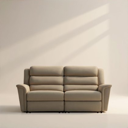 Colorado Double Power Recliner Large 2 Seater Sofa with USB Ports Leather