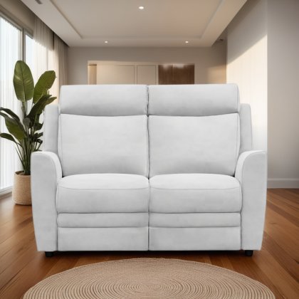 Dakota Double Power Recliner 2 Seater Sofa with USB Ports Leather Dakota Double Power Recliner 2 Seater Sofa with USB Ports Leather