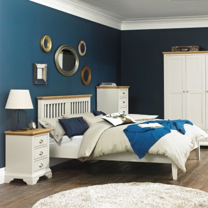 Hampstead Two Tone 3 Drawer Nightstand