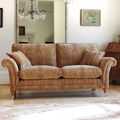 Burghley 2 Seater Sofa Inc 2 x Scatters in Fabric
