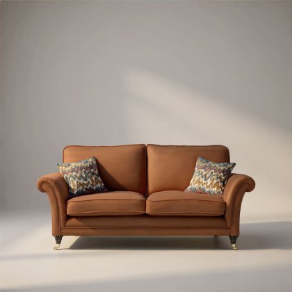 Burghley Large 2 Seater Sofa in Leather Burghley Large 2 Seater Sofa in Leather