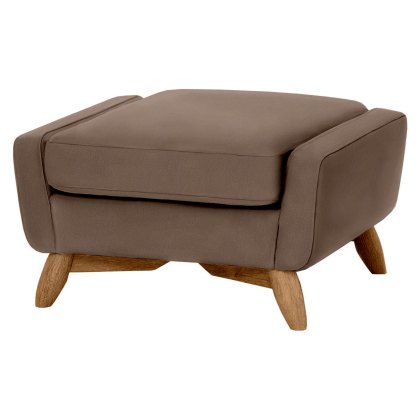 Ercol Cosenza Footstool in Leather
