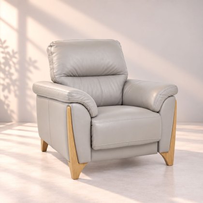 Ercol Enna Armchair in Leather