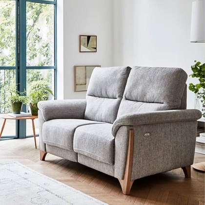 Ercol Enna Medium Recliner Sofa in Fabric