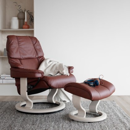 Stressless Reno Chair in Fabric, Classic Base