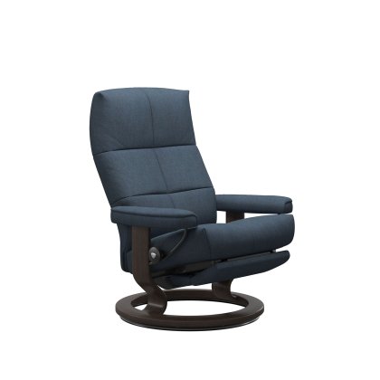 Stressless David Power Recliner in Fabric
