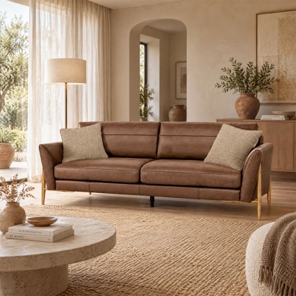 Ercol Forli Large Sofa in Leather Ercol Forli Large Sofa in Leather