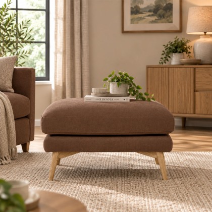 Ercol Forli Footstool in Leather