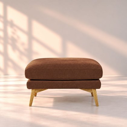 Ercol Forli Footstool in Leather