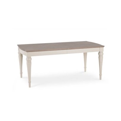 Montreux Washed Oak and Soft Grey 6-8 Extension Dining Table Montreux Washed Oak and Soft Grey 6-8 Extension Dining Table