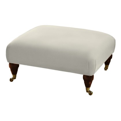 Moseley Footstool in Leather Moseley Footstool in Leather