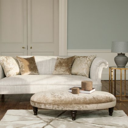 Isabelle Footstool in Fabric