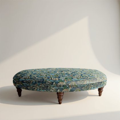 Isabelle Footstool in Fabric