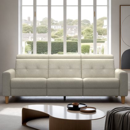 Stressless Anna A1 3 Seater Sofa in Fabric Stressless Anna A1 3 Seater Sofa in Fabric
