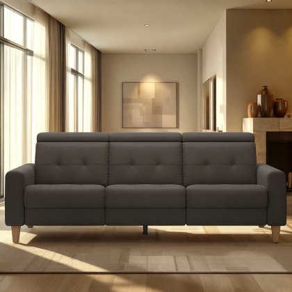 Stressless Anna A1 3 Seater Sofa in Leather Stressless Anna A1 3 Seater Sofa in Leather