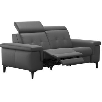 Anna A2 2 Seater Sofa 2 Power Recliner in Leather