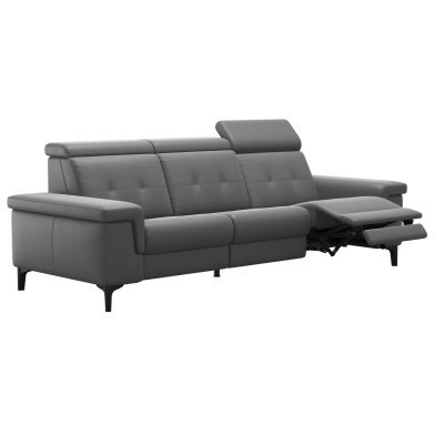 Anna A2 3 Seater Sofa 3 Power Recliner in Leather