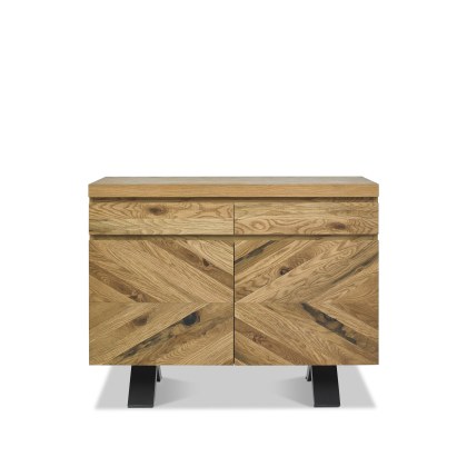Ellipse Rustic Oak Narrow Sideboard