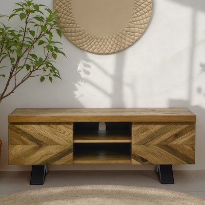 Ellipse Rustic Oak Entertainment Unit Ellipse Rustic Oak Entertainment Unit
