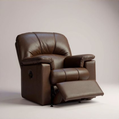 G Plan Chloe Recliner Chair in Leather
