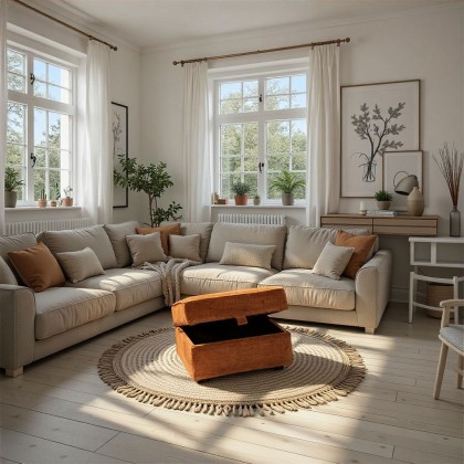 Savannah Storage Stool