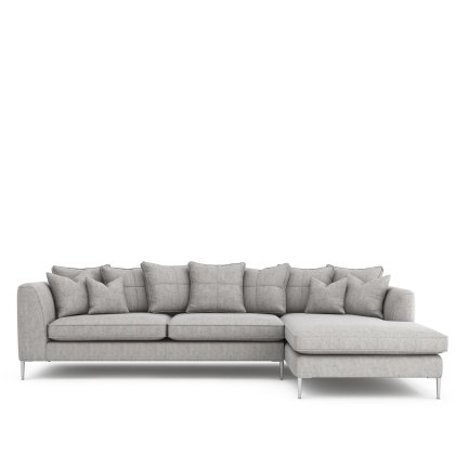 Sophia Large Chaise Sofa in Fabric