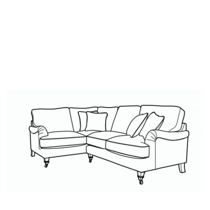 Dorchester Corner Sofa (L2C/RH2) in Fabric