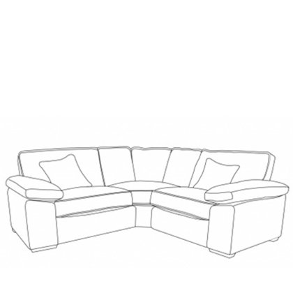Jade Corner Sofa (LH1/COR/RH1) in Fabric