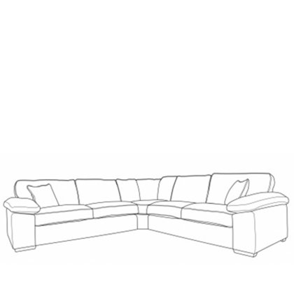 Jade Corner Sofa (LH2/COR/RH2) in Fabric