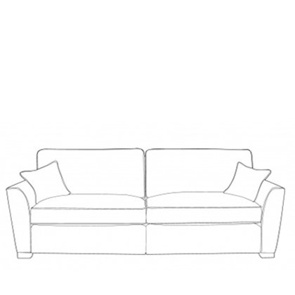 Hannah 4 Seater Sofa in Fabric