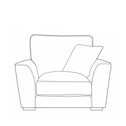 Hannah Armchair in Fabric