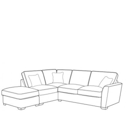 Hannah Corner Sofa (FST/LFC/RH2) in Fabric