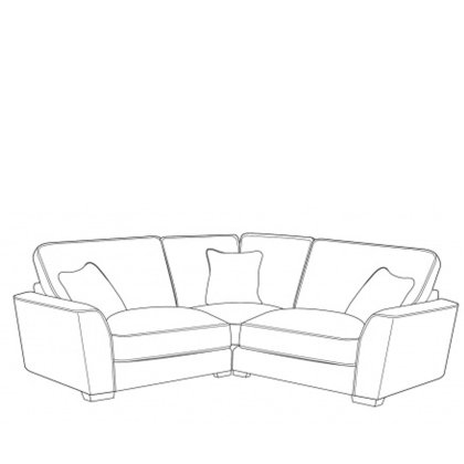 Hannah Corner Sofa (LH1/COR/RH1) in Fabric
