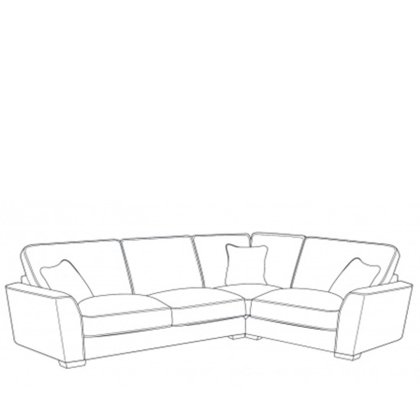 Hannah Corner Sofa (LH2/COR/RH1) in Fabric