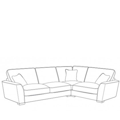 Hannah Corner Sofa (LH2/R2C) in Fabric