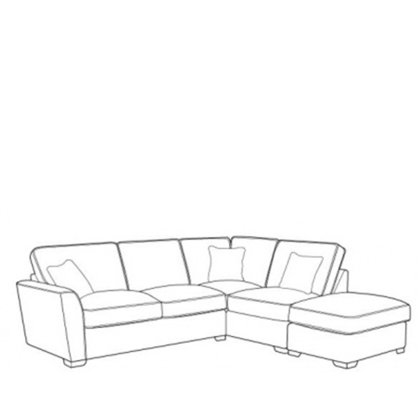 Hannah Corner Sofa (LH2/RFC/FST) in Fabric