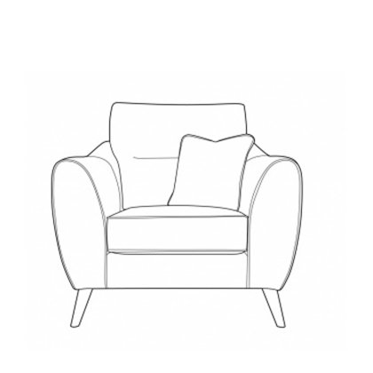 Arthur Armchair in Fabric Arthur Armchair in Fabric