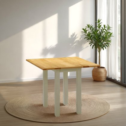 Arundel Ivory Square Drop Leaf Dining Table Arundel Ivory Square Drop Leaf Dining Table