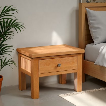 Arundel Light Oak Sidetable With Draw