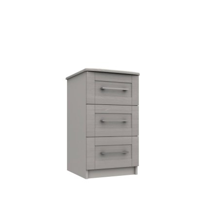 Avebury 3 Drawer Bedside