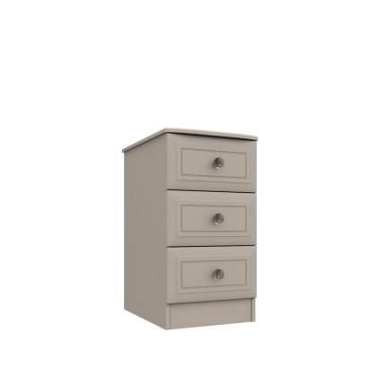 Horton 3 Drawer Bedside