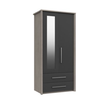 Foxbury 2 Door Combi Robe with Mirror Foxbury 2 Door Combi Robe with Mirror