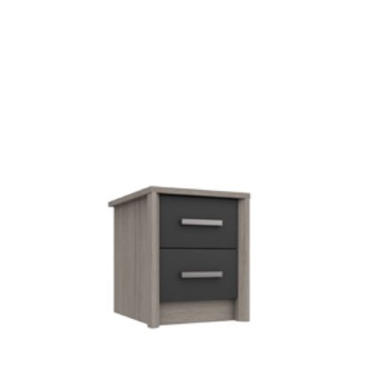 Foxbury 2 Drawer Bedside
