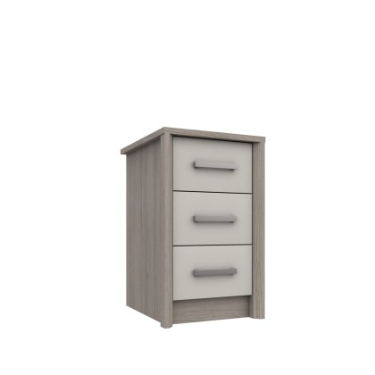 Foxbury 3 Drawer Bedside