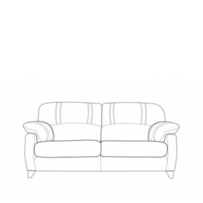 York 3 Seater Sofa in Leather York 3 Seater Sofa in Leather