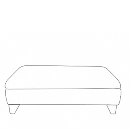 York Storage Stool in Fabric