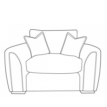 Madrid Love Chair in Fabric Madrid Love Chair in Fabric