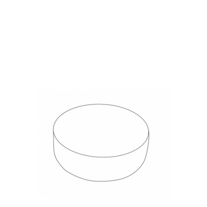 Madrid Large Footstool in Fabric Madrid Large Footstool in Fabric