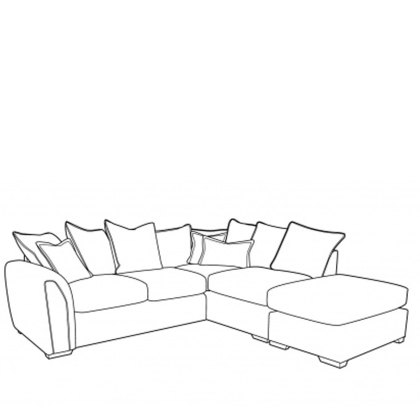 Madrid LH2 RFC P Pillow Back in Fabric Madrid LH2 RFC P Pillow Back in Fabric