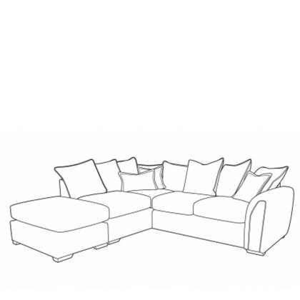 Madrid RH2 LFC P Pillow Back in Fabric Madrid RH2 LFC P Pillow Back in Fabric